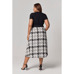Vestido Midi Estampado Evasê MySize - Image Winter 25