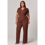 Macacão Pantalona Botões Laço MySize - Image Winter 25