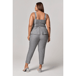 Conjunto Calça Blusa Peplum MySize - Image Winter 25