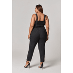 Conjunto Calça Blusa Risca Giz Zíper MySize - Image Winter 25