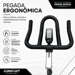 Bicicleta Spinning Sp-500 Prime Connect Bluetooth Roda Inércia 22kg Consport