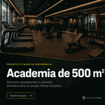 Montar Academia de 500 m² | Projeto Fitness