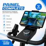 Bicicleta Spinning S-200 Connect Bluetooth Inclinação Automática Consport