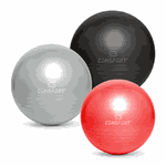 Bola Suíça para Pilates e Ginástica - 55cm - Vermelha