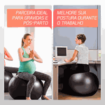 Bola Suíça para Pilates e Ginástica - 75cm 