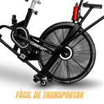 Air Bike Profissional Consport – Bicicleta Ergométrica de Alta Resistência para Academia