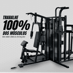 Estação De Musculação Elite Completa Consport