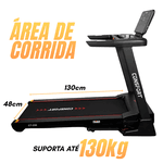 Esteira Ct-250 Semiprofissonal Connect Bluetooth Inclinação Automática Consport