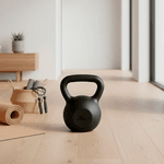 Kettlebell 6kg Revestido em ABS Alça Ergonômica | Consport