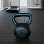 Kettlebell 8kg Revestido em ABS Alça Ergonômica | Consport