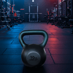 Kettlebell 10kg Revestido em ABS Alça Ergonômica | Consport