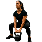 Kettlebell 10kg Revestido em ABS Alça Ergonômica | Consport