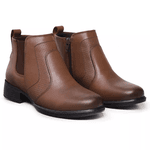 Bota Chelsea Marcela 2 Feminina em Couro
