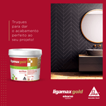 Ligamax Rejunte Acrílico - Marrom 1KG