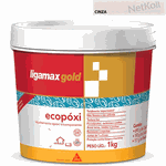 Ecopoxi Ligamax - Cinza 1KG