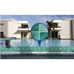Rejunte Epóxi Piscina Portokoll Premium - Azul Celeste 1KG 