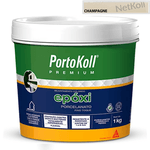 Rejunte Epóxi Porcelanato - Portokoll - Champagne 1KG 
