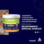 Rejunte Acrílico Portokoll - Cinza Sideral 1KG