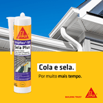 Sikaflex®-101 Sela Plus Cinza - CT250ml