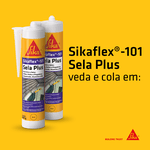 Sikaflex®-101 Sela Plus Cinza - CT250ml
