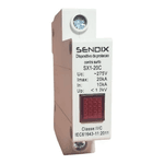  DPS Dispositivo Protetor Surto Anti Raio 1P 20ka 275v Bivolt Marca Sendix