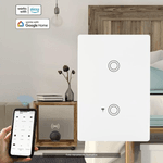 CONJUNTO 4X2 COM INTERRUPTOR TOUCH INTELIGENTE CONEXÃO WIFI- ALEXA COR BRANCO MARCA MARGIRIUS