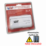Anunciador de Presença e Alarme com Sensor Infravermelho 2em1 G20 