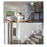 Balizador Led embutir 4x2 2w Branco Avant