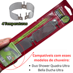 Resistência Para Chuveiro Bella Ducha Ultra com 4 Temperaturas Lorenzetti