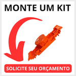 Caixinha de Luz Para Teto Laje com Suporte Regulável de 30cm á 37cm Laranja Marca- Tigre