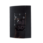 Conjunto Controle P/ Ventilador De Teto Com Tomada Ebony Margirius