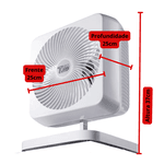 Ventilador De Mesa / Parede Delta Turbi 3 Pás 3 Velocidades 130w Venti-Delta