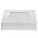 PLAFON PAINEL LED SOBREPOR QUADRADO BRANCO BIVOLT LUZ Amarela