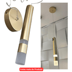 Pendente Tudo Moderno Led 7w Dourado lluz 3200K Amarela CD230591D