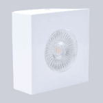 Mini Spot Plafon de Sobrepor Quadrado Branco 5w Marca - Brlux