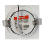 SPOT EMBUTIR LED 5W QUADRADO BRANCO BIVOLT