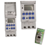 Timer Temporizador Digital Dhc-16a Para Trilho Din 20 Posição ON e OFF - Elcon 