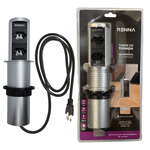Torre de Tomada Automática com 2 Tomadas Aceita Pinos 2p e 3p de 10a e 20a Renna