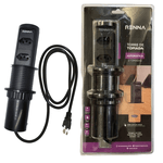 Torre de Tomada Automática com 2 Tomadas Aceita Pinos 2p e 3p de 10a e 20a Renna