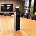 Torre de Tomadas com 3 Tomadas para Mesa e Mármores Embutir -Marca RENNA Original