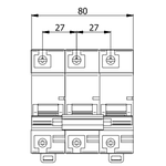 Disjuntor DIN 10ka Tripolar 3P Marca Soprano