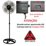 Ventilador De Coluna Linha Premium 50cm Bivolt Venti-Delta