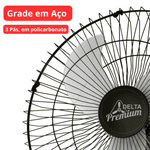 Ventilador De Parede Premium 60cm Bivolt Venti-delta