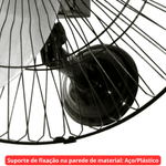 Ventilador De Parede Premium 60cm Bivolt Venti-delta
