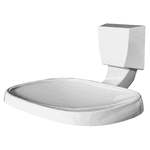 Kit de Acessórios Para Banheiro com 5 Peças Branco 2000 F24 Attic Lorenzetti 7140057