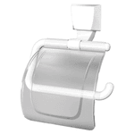 Kit de Acessórios Para Banheiro com 5 Peças Branco 2000 F24 Attic Lorenzetti 7140057
