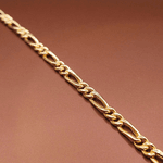 Pulseira Elo 3x1 em Ouro 18k 