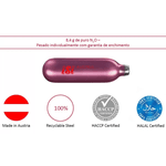 Cápsulas N₂O iSi Chantilly 8,4g – 100 Unidades
