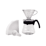 Cafeteira Hario V60 Vcnd 02 Manual Preta De Filtro