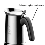 Cafeteira Inox Venus Bialetti 6 Xícaras